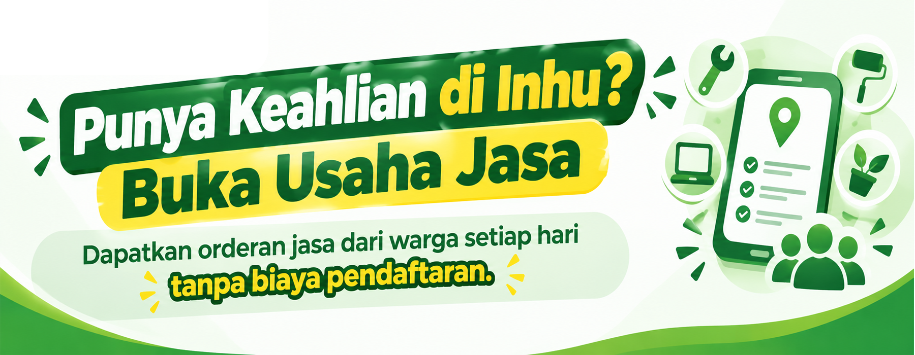 Punya Keahlian di Inhu? Buka Usaha Jasa